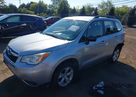 2015 Subaru Forester 2.5I из США, поврежденный, VIN JF2SJABCXFH592229